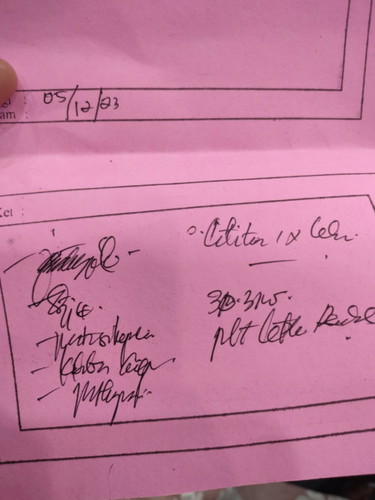 Ada yang bisa baca tulisan ini gak Bun?