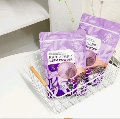 เพิ่มน้ำหนักลูกผงข้าวไรซ์เบอร์รี่