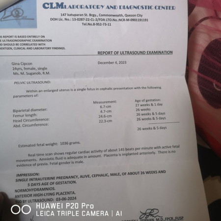 Ok lang po ba yung result ng ultrasound ko? Salamat po first time mom lng po ako