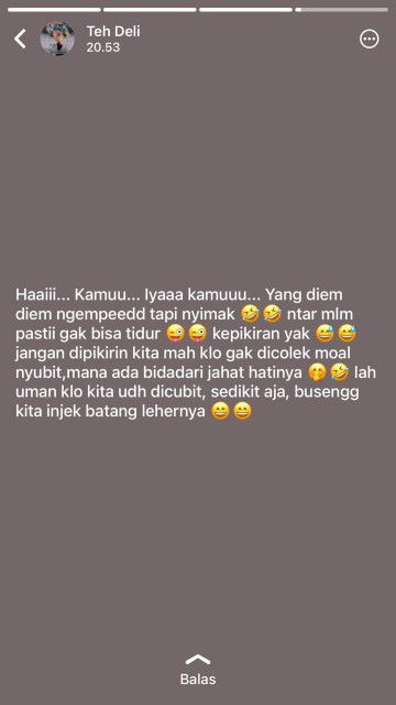 Kaka ipar perempuan iri dengki