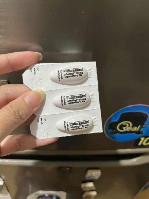 policresulen albothyl suppository