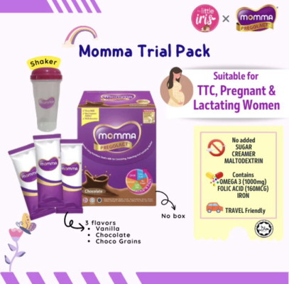 Susu Kambing Momma chocolate untuk ibu mengandung