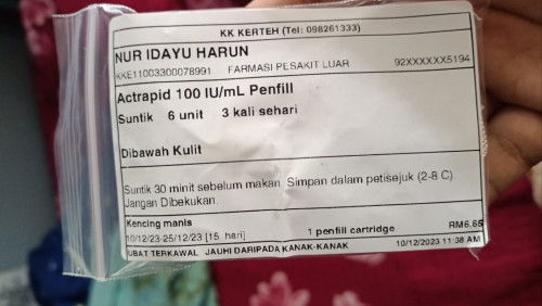 Gdm on ubat & insulin