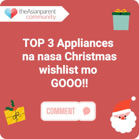 COMMENT TIME! Anong Top 3 Appliances na nasa Christmas Wishlist mo?