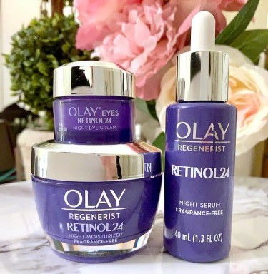 Produk mengandungi Retinol