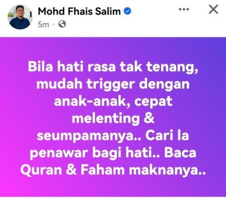 Reminder utk diri sendiri