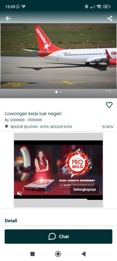 Lowongan Kerja Luar Negeri di OLX