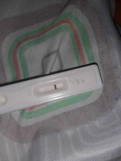 Faint line, next test negative