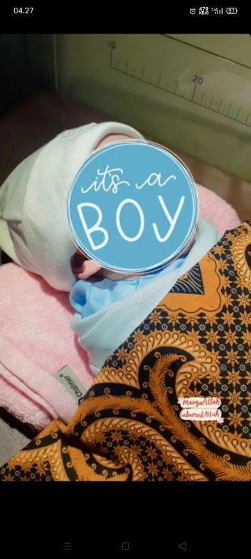 Alhamdulillah lahir 15 Desember dengan hpl 31 Desember 2023