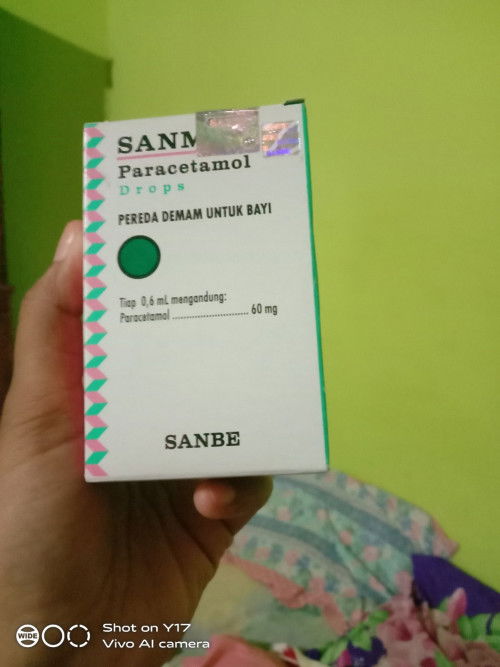 Anak demam dikasih sanmol drop