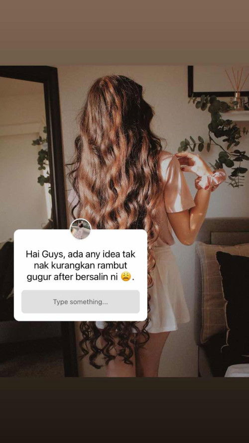 RAMBUT GUGUR SELEPAS BERSALIN