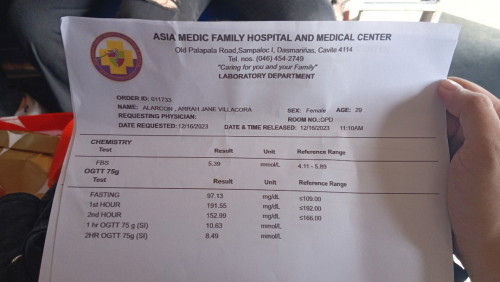 OGTT result