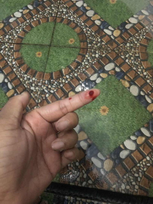 Maaf ya sedikit jorok