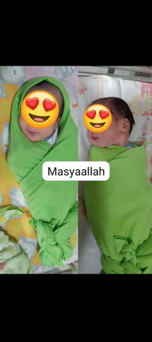 Baby kembar launcing
