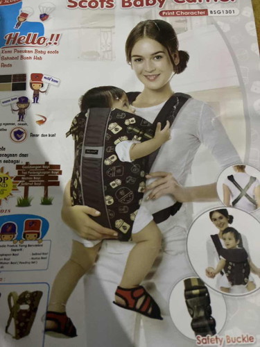 gendongan scots baby carrier
