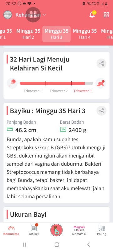 35 week udah nyiapin apa aja