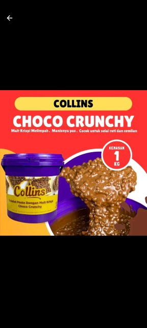 makan coklat Collins