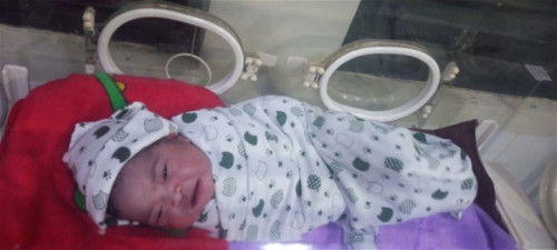 Alhamdulillah telah lahir putri saya  yg kedua hari ini jam 8 malem