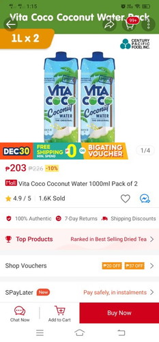 Buko juice for UTI