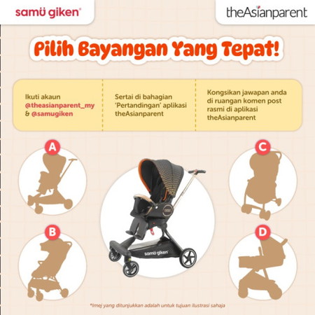 ❤️‍🔥 Stroller PERCUMA Untuk Anda dari Samu Giken!