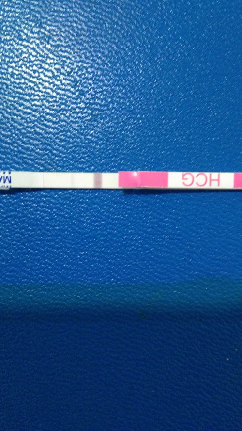 Td tespeck samar2 .. Apakah positif atau negatif ya bunda2 ...