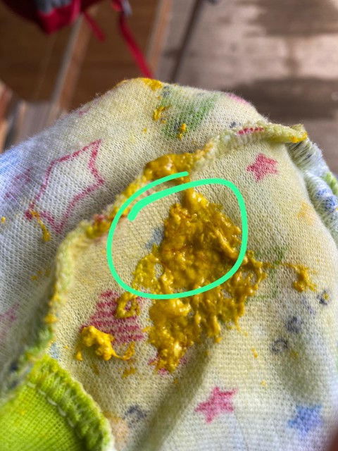 Poop bayi 2 bln kurang 1 week