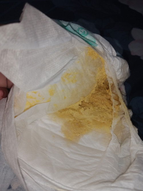 Habis minum susu BAB