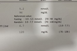 Salam .. Saya minum air gula di klinik swasta.. Bacaan sebelum 5.2 dan selepas 6.7 .. Normal kea?