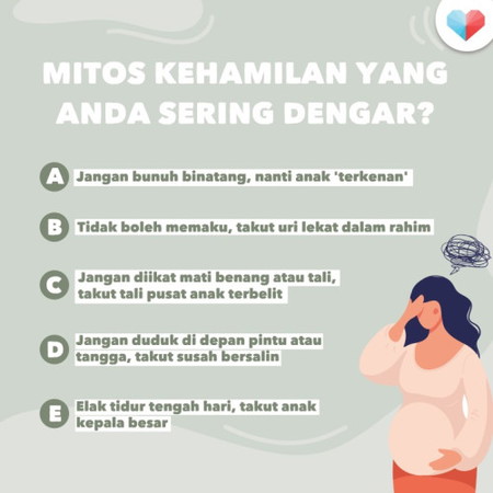 Mitos Kehamilan Yang Sering Disalah Anggap