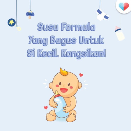 Susu Formula Pilihan Anda Buat Si Manja