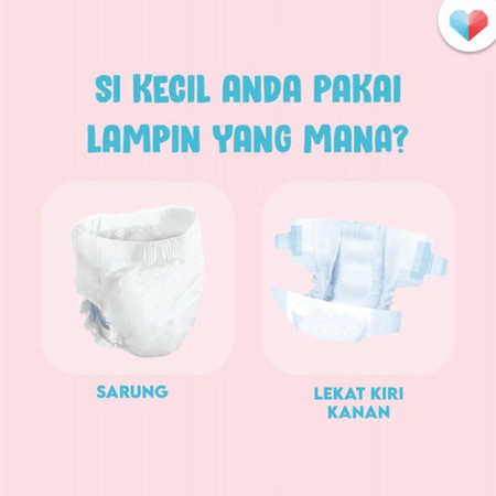 Jenis Lampin: Sarung Atau Lekat Kiri Kanan