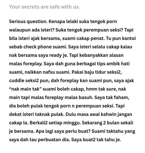 Siapa ada masalah yang sama?