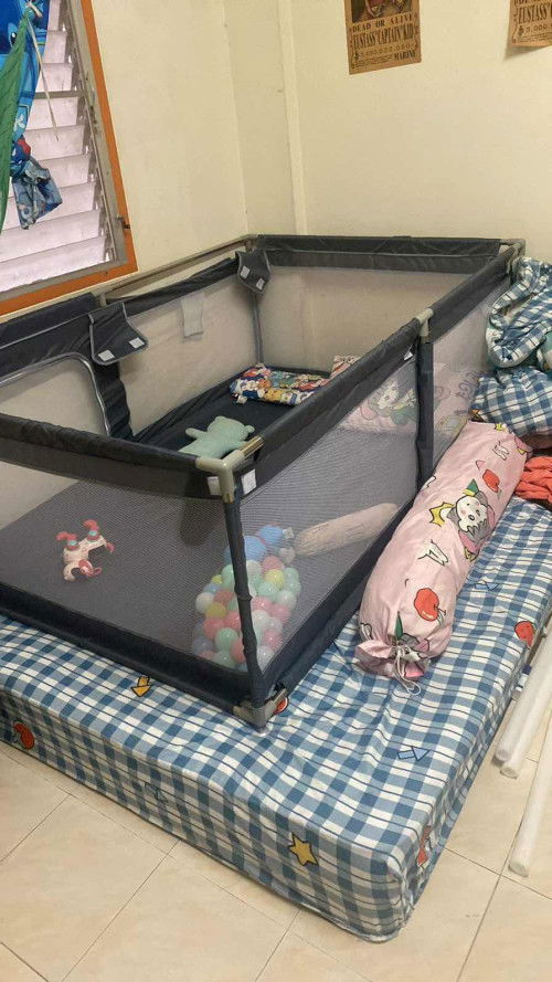 คอกกั้นเด็กซื้อมาผิดขนาด