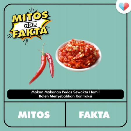 Pengambilan Makanan Pedas dan Kontraksi