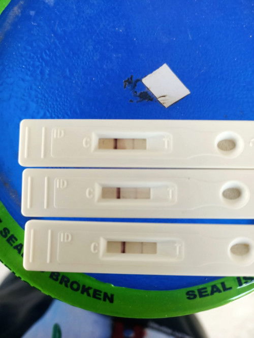 Positive or evap line lang? Lumabas within ten minutes