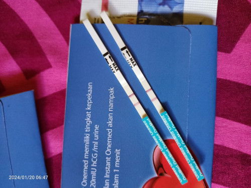 Positif sebelum telat haid 1 hari