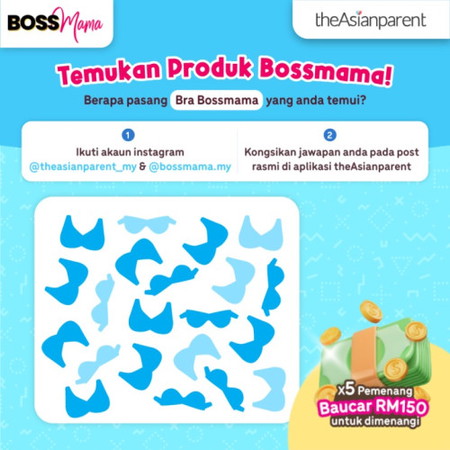 Baucar RM150 Bossmama Untuk 5 Pengguna Bertuah!
