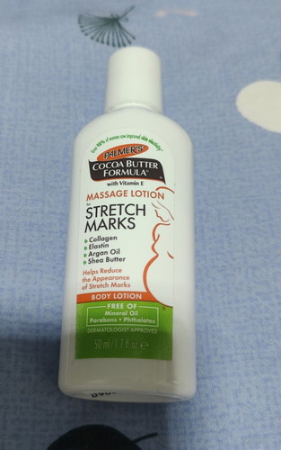Is Palmer's cocoa butter formula massage lotion good to use on the belly in 20 weeks of pregnancy?