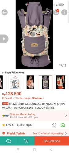 gendongan mshape