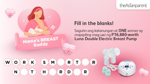 P16,880-worth Luna Double Electric Breast Pump ang mapapanalunan ng ONE (1) LUCKY WINNER!