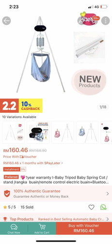 Tahan tak buai gini