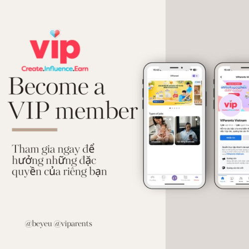 🌟 VIPARENTS - CỘNG ĐỒNG ĐẶC BIỆT CHO CÁC MẸ! 🌈