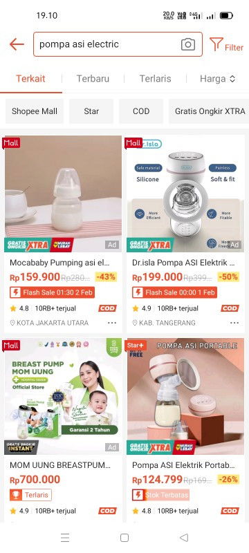 Pompa asi electrical