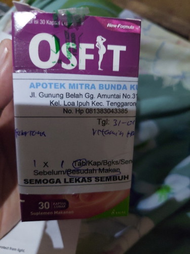 Usia 18w vitamin yg di berikan sama dokter ...