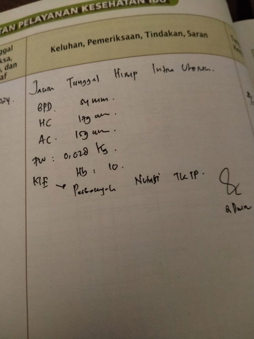 Habis usg bingung sama berat janin benar atau salah