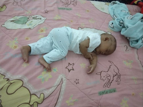 น้องชอบนั่ง