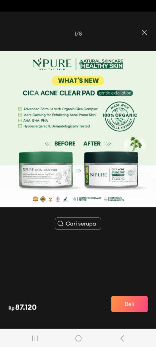 Muka beruntusan dan mulai keluar jerawat