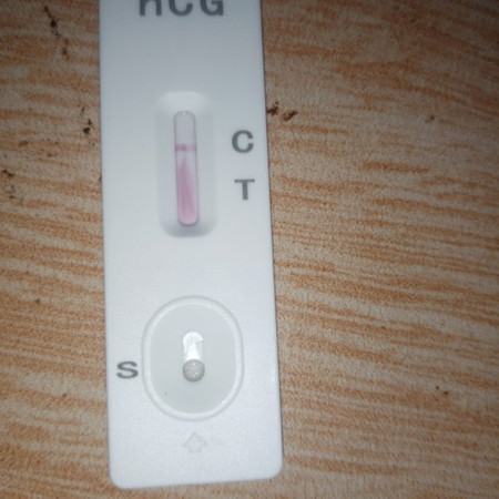 I'm using Medic pregnancy test