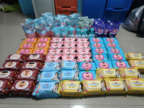 Unilove and kleenfant baby essentials. Price starts at 60 pesos. Cod thru shopee or tiktok