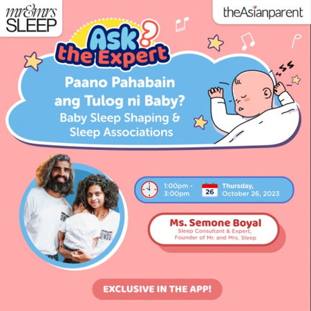 Ask the Expert: 🤱🏻💤⭐ Paano Pahabain ang Tulog ni Baby? Baby Sleep Shaping & Associations🎵👶🏻�